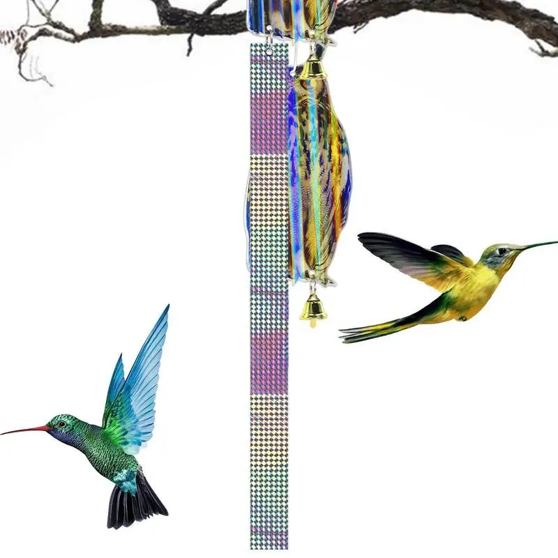 Eye Hanging Bird Reflective Disc Scare Away Birds Reflector Anti Bird Tape Repeller Ribbon Tape Belt For Garden Courtyard Window