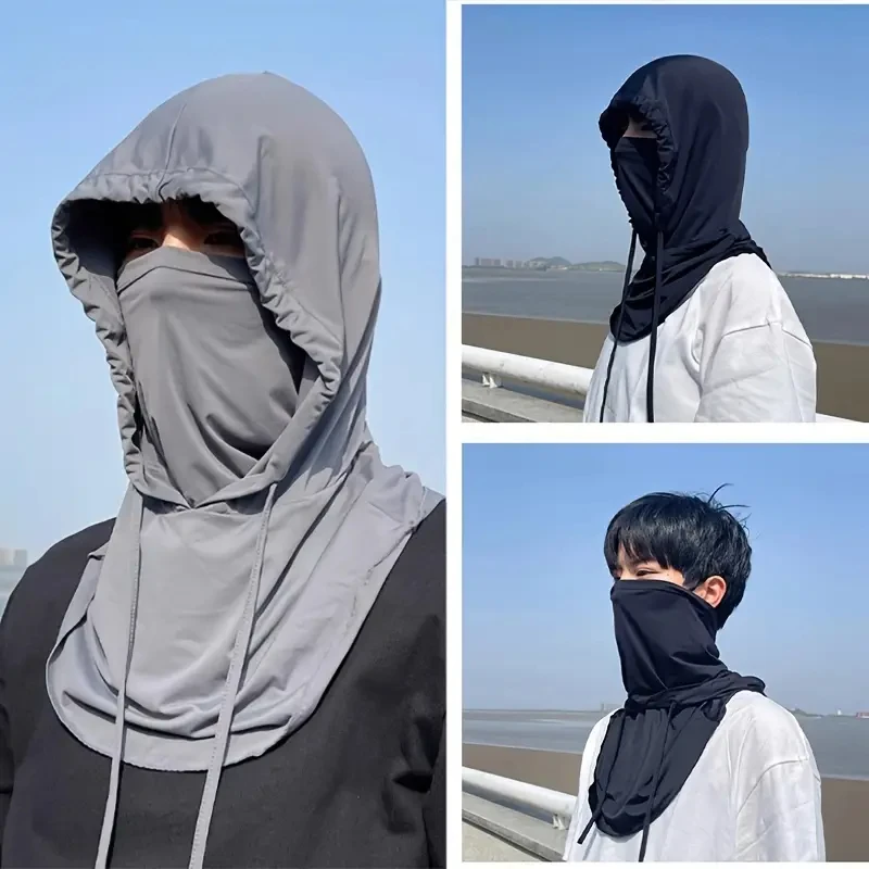 360 Degree Lightweight Cooling Hood Sun Protection Shroud Mask, for Outdoor Activities, Fishing, Surfing, Swimming, 1