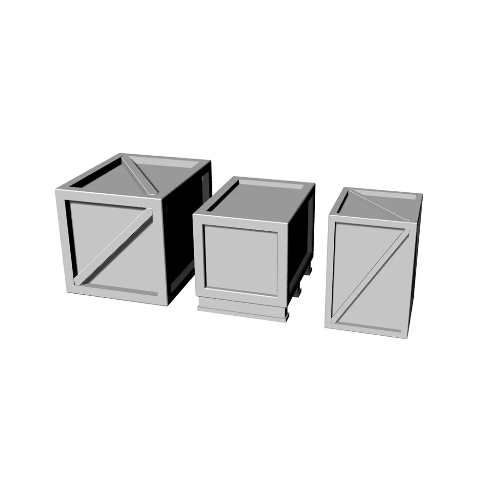 

Yao's Studio LYT031 Wooden Frame Box For Model Railroads Display