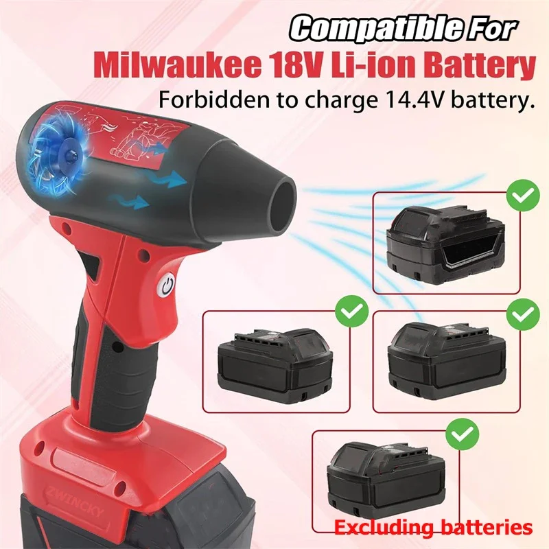 Cordless Compact Milwaukee Air Blower M18 Milwaukee 0884-20 M18 - Main Image