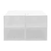 Stackable Shoe Boxes – 20-Piece Foldable Storage Organizer with Transparent Front for Easy Access and Space Saving 5