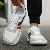New Wide Toe Men Shoes Casual Versatile Soft Sole Wide Last Shoes Walking Sneakers Breathable Mesh Comfortable Barefoot Shoes - Image 4