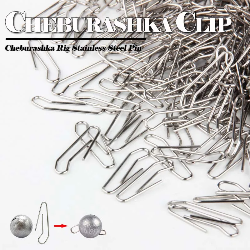 Spinpoler 100pcs Stainless Steel Pins For Round Lead Cheburashka