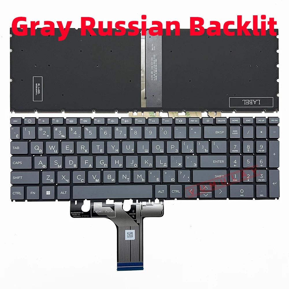 Replacement Keyboard For HP 250 G1, 255 G1, 430, 435, 450, 455, 630, 635, 650 Series Laptops - New OEM