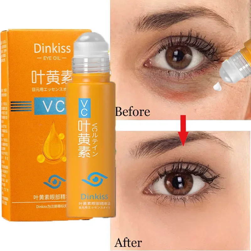 Anti Dark Circle Eye Serum Oil Retinol Anti Wrinkle Firming Skin Remove Eye Bag Fade Fine Line Whitening Brighten Care Korea eye serum