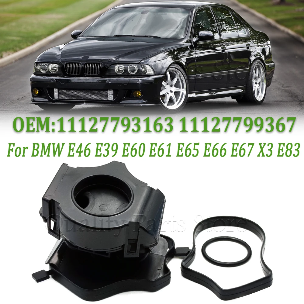 BOROCO Séparateur De Soupape De Reniflard D'Huile Carter - Pour BMW E46 E60 E61 - OE 11127799225