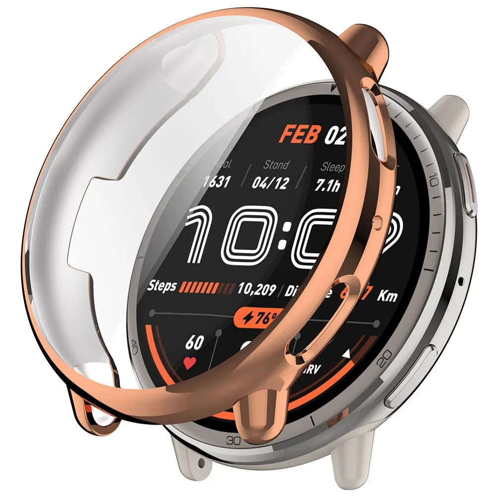 Premium TPU Soft Watch Case with Full Coverage Screen Protector and Bumper