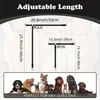 Pet car safety rope, adjustable dog harness, pet car safety belt adjustable dog towing rope 2