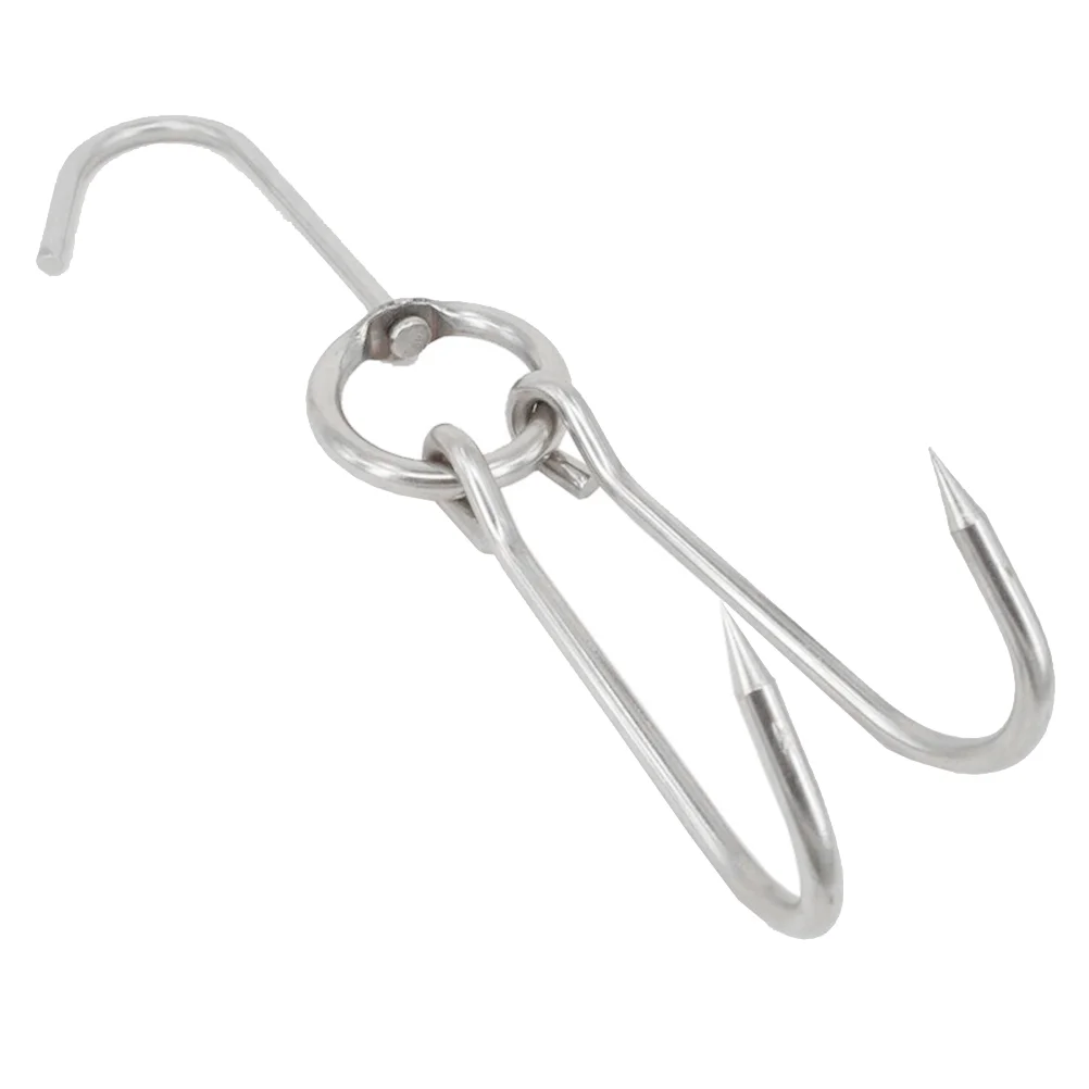 

Hooks Hanger Meat Hook Sausage Hanging Bbq Grill Beef Butcher Processing Bacon Accessories Smoker Stainless Ham Poultry Steel
