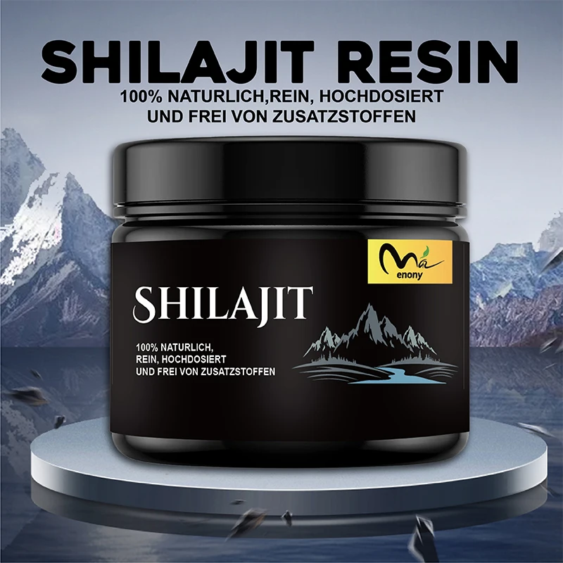 High Purity Shilajit Mineral Supplements Natural Organic Shilajit with 85+ Trace Minerals & Fulvic Acid