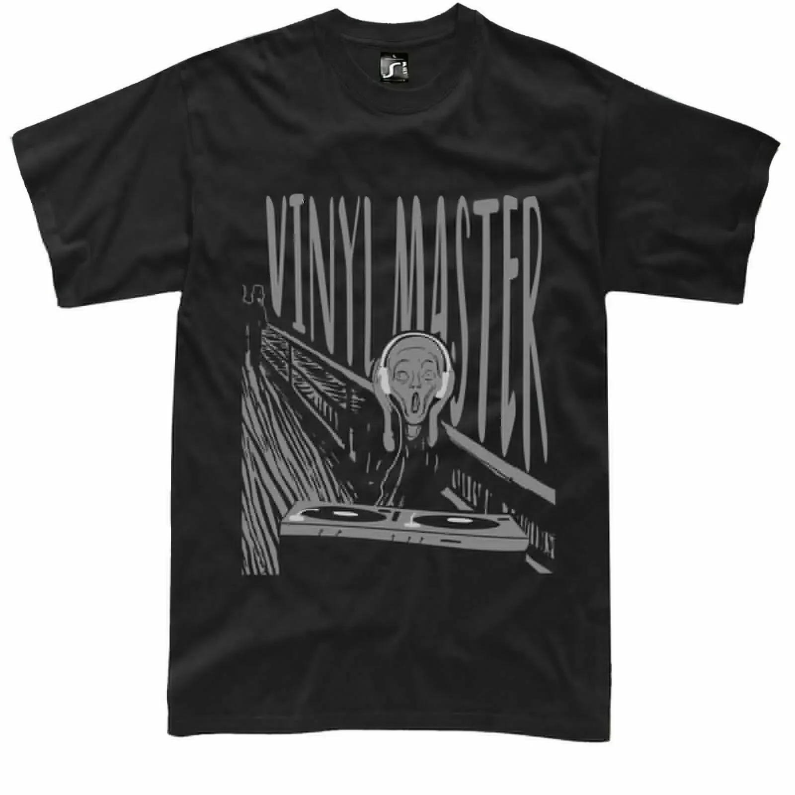 Edvard Munch Dj T-Shirt -Scream Dj Gift Technics Mk2 1200 Tshirt