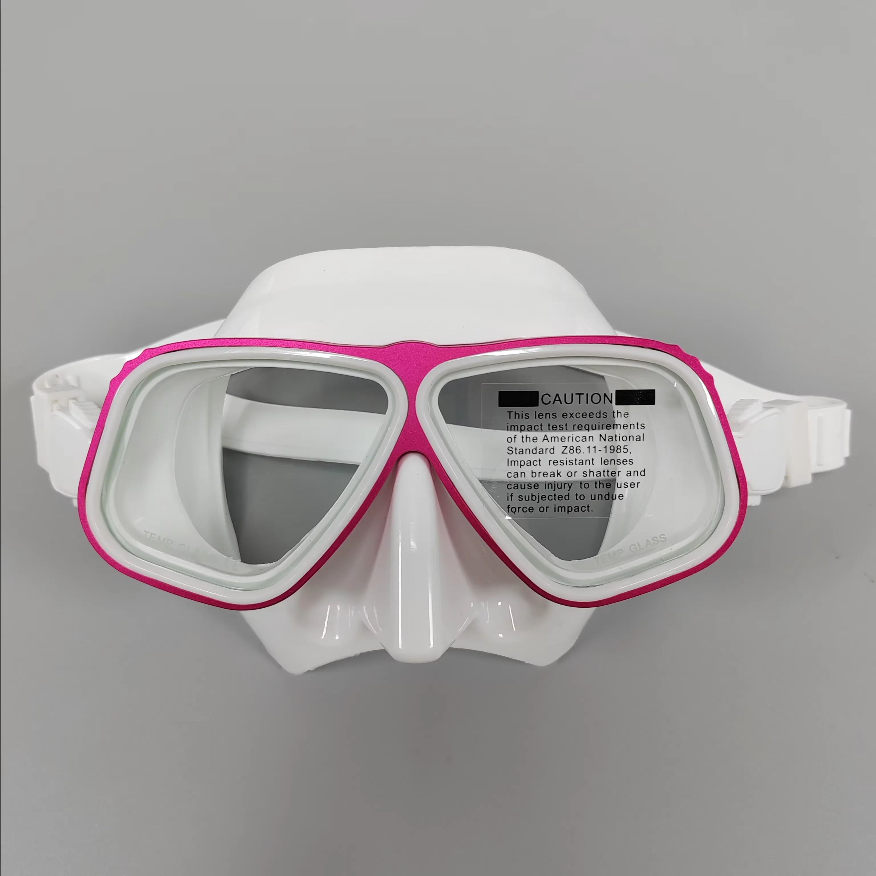 HB Aluminum Alloy Diving Mask Professional Underwater Snorkeling Equipment Full Face Diving Glasses