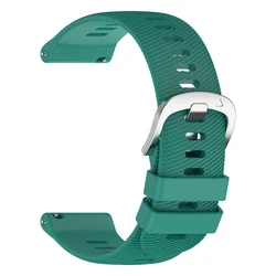 22mm Silicone Sport Wrist Strap - Universal Replacement Watchband - 1PCS 22mm (Pine Green)