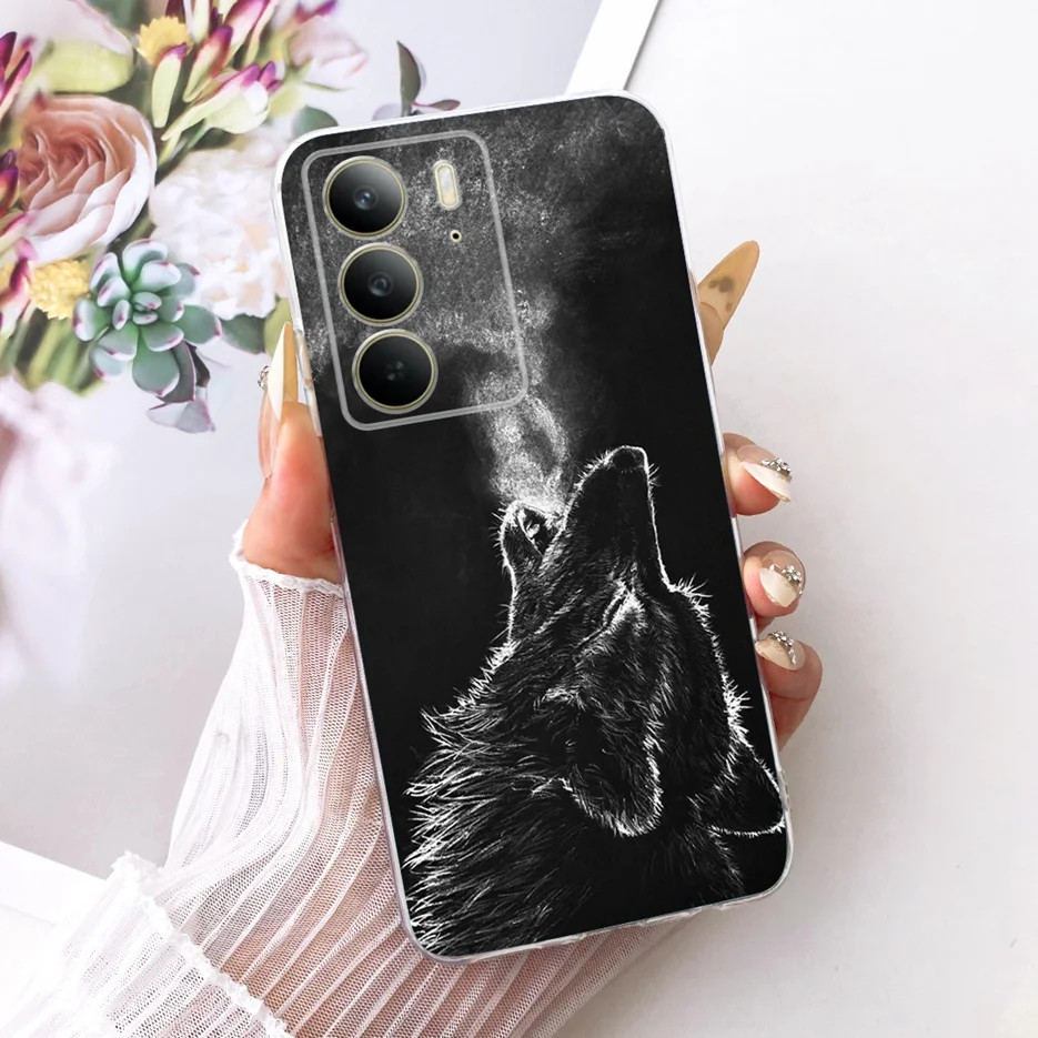 Dragon Tiger Painted Soft Slim Phone Case - Cool Design Cover