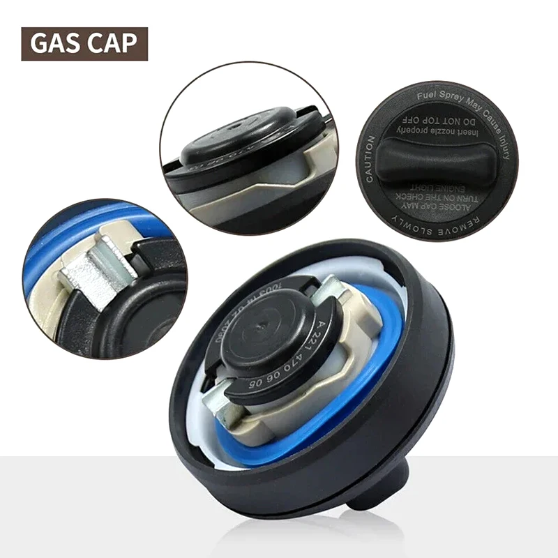 Fuel Tank Cover Car Fuel Tank Cover Mercedes Benz A C E S Class W203 W204 W205 W211 W212 W220 W221 Gas Filler Cap A2214700605 A2214700705