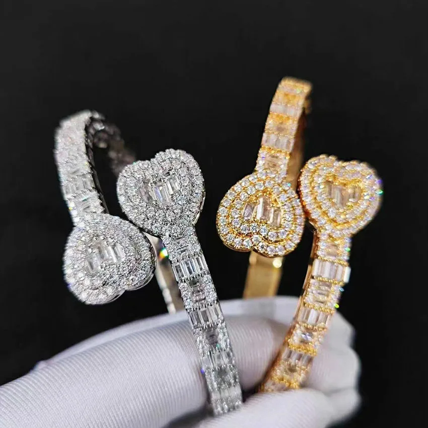Iced Out AAA Baguette Cubic Zirconia Image 3
