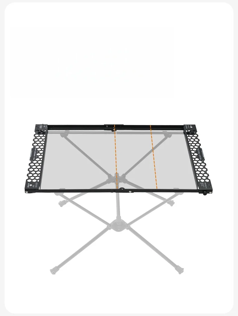 Outdoor Tactical IGT Table Frame ShineTrip Aluminum Alloy Folding Bracket Picnic Lightweight Camping Desk Support Portable Stand