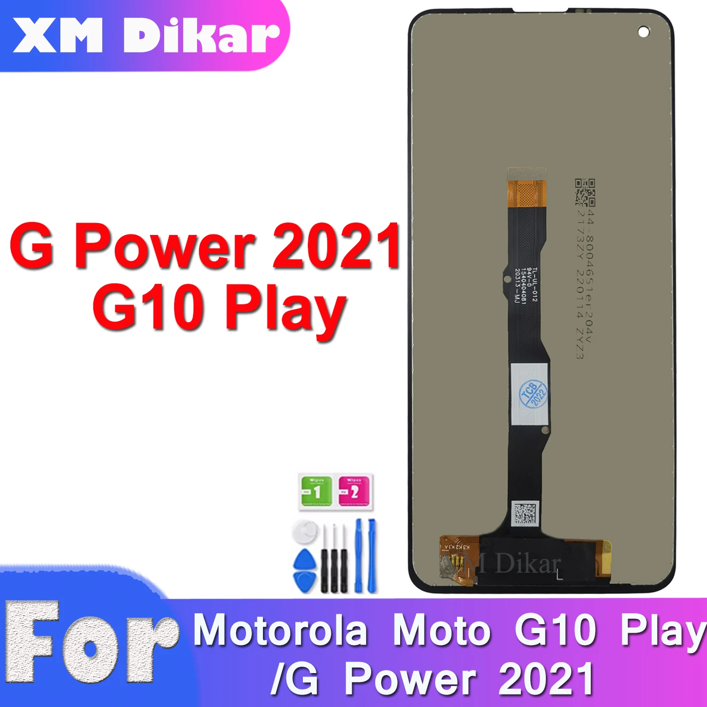 Original For Motorola Moto G Power 2021 XT2117 G10 Play Touch Screen LCD Display Digitizer