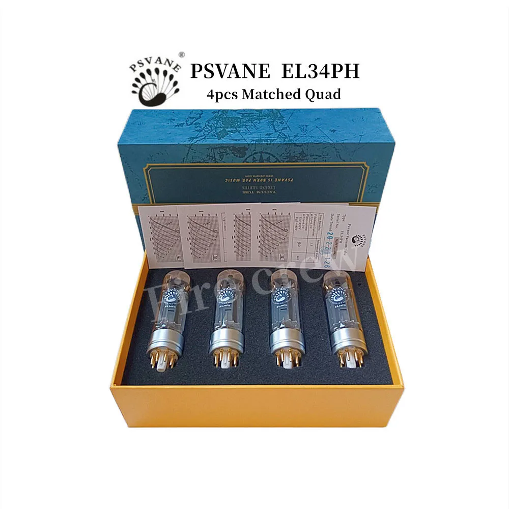 Fire Crew PSVANE EL34 EL34PH Vacuum Tube upgrade EL34C EL34B 6P3P 6CA7 6V6 HIFI Audio Valve Tube Amplifier Kit DIY Match Quad 6