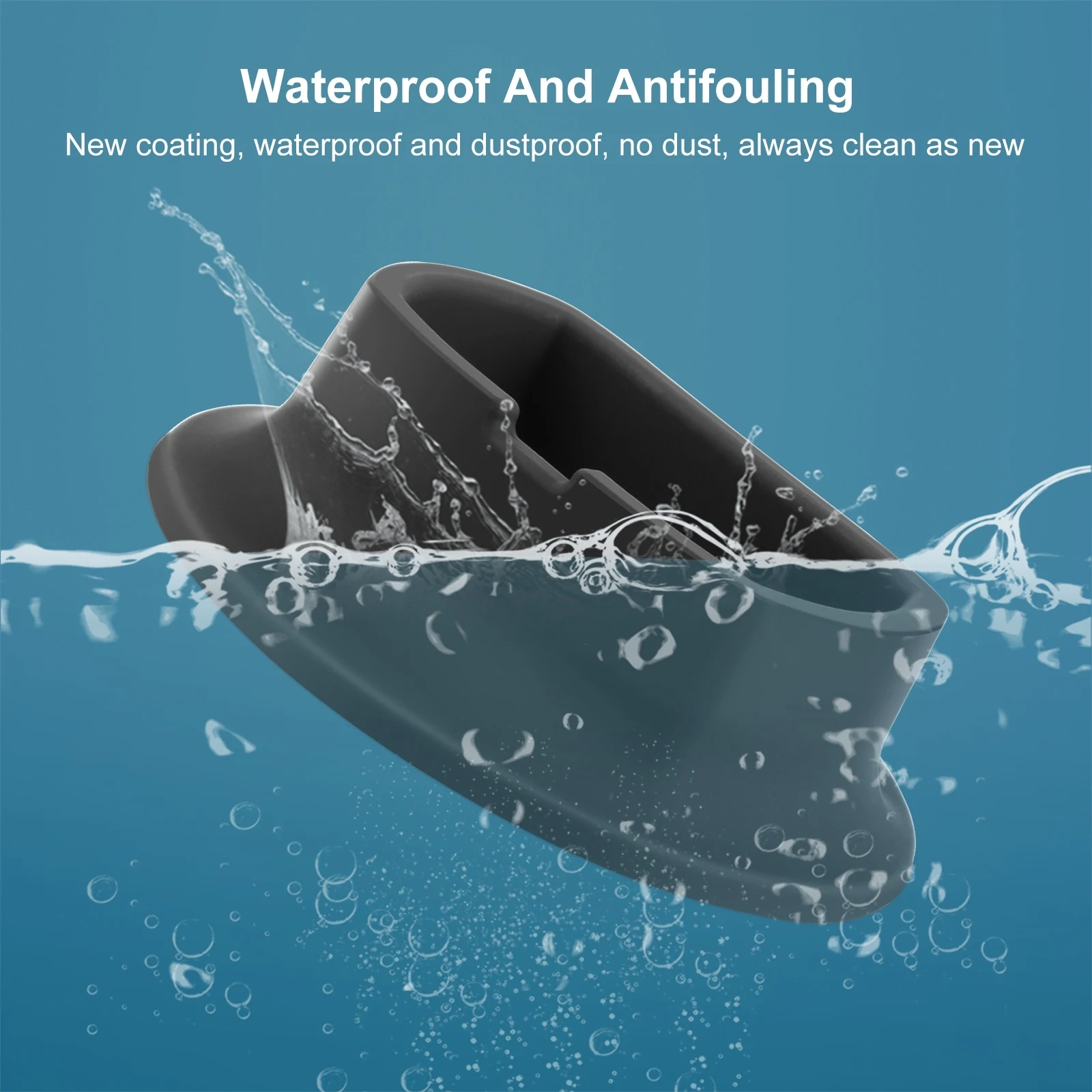 For Insta360 X4 PULUZ Silicone Dock Desktop Fixed Base Bracket