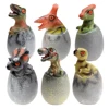 Lovely T-rex Triceratops Dinosaur Egg PVC Model BB Device Development Kids Toy 2