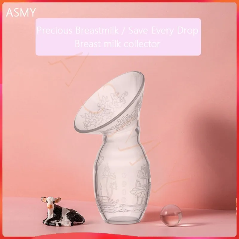 Baby Feeding Manual Breast Pump Partner Breast Collector Automatic Correction Milk Silicone Pumps