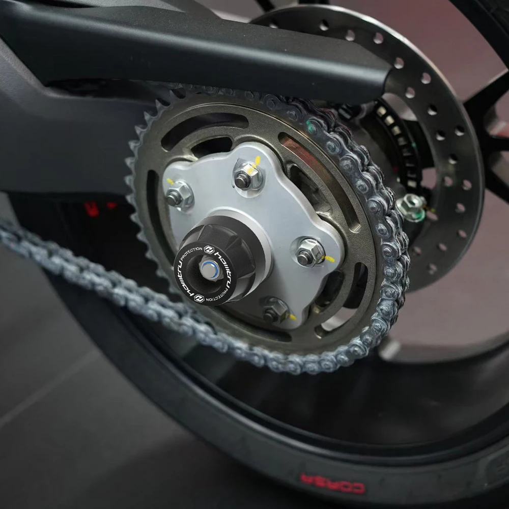 DUCATI Hyperstrada / Hypermotard 796 821 939 950 1100 오토바이 스핀들 보호 커버 세트