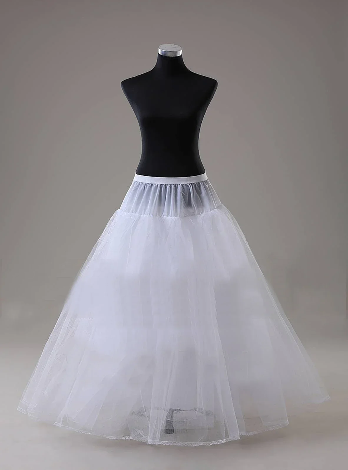 A-line Petticoat for Wedding High Quality Tulle Underskirt Crinoline