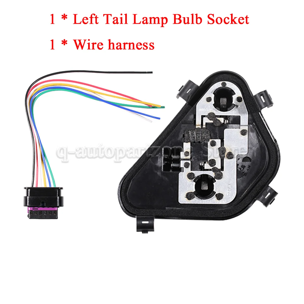 Brake Tail Light Bulb Socket Harness For Wire 2012-2013 328i BMW 335i Sedan S