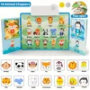 3-IN-1 Preschool Talking Book, Pattern Matching, Point Reading, Erasable Drawing Board, Comprehensive Learning Toy 3-6 Years 3