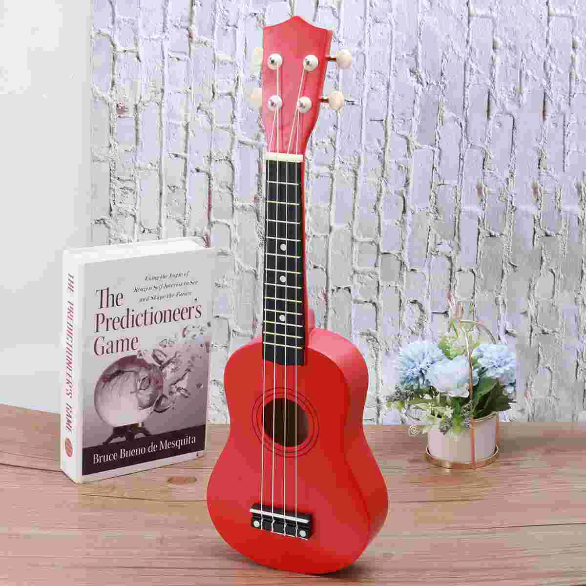 Concert Ukulele- In Colorful Acoustic Ukulele 4- String Hawaiian Guitar Professional Mahogany Ukulele for Beginner Adults Kids