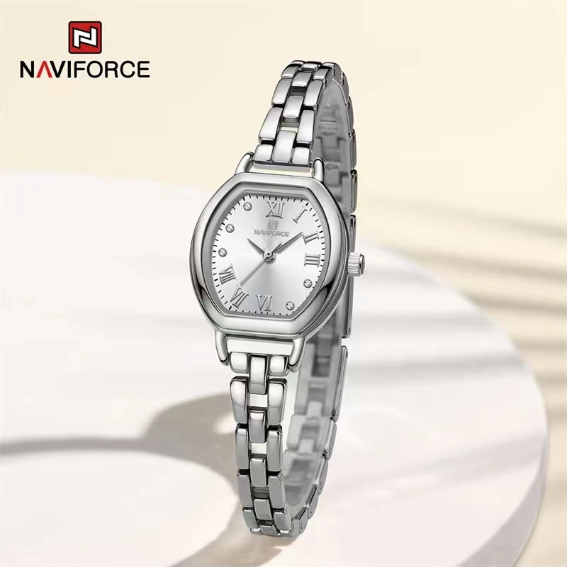 NAVIFORCE Women Watch Luxury Small Dial Retro Waterproof Ladies Watch Simple Jewelry Bracelet Quartz Watch for Women Reloj Mujer