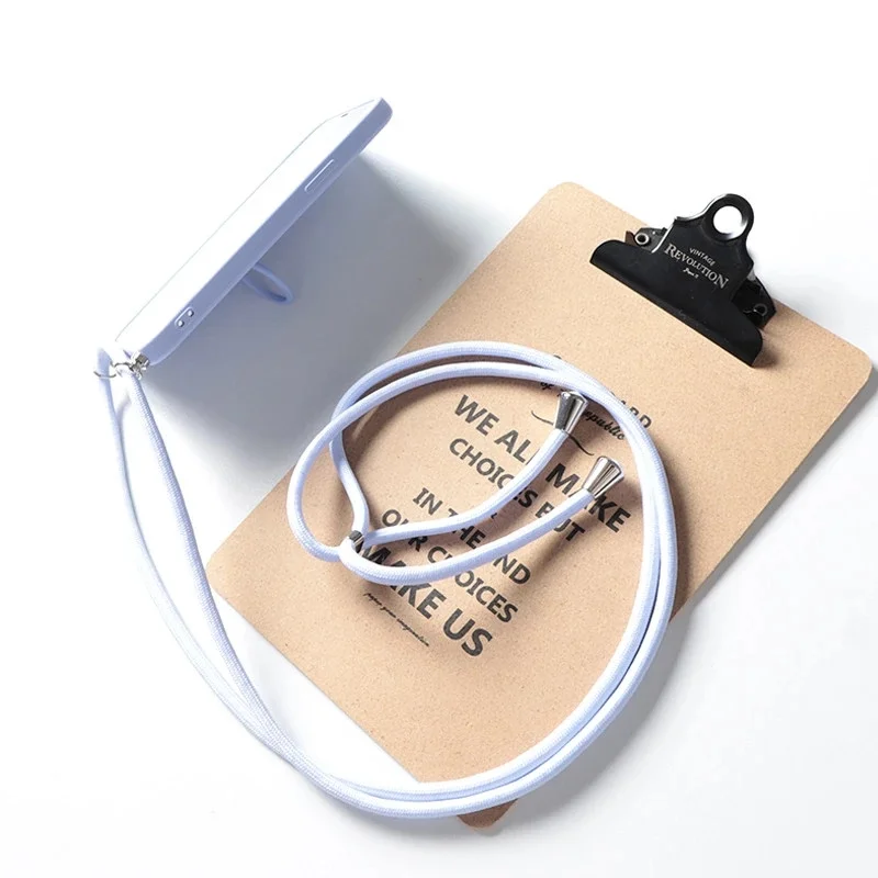 Versatile Necklace Lanyard Rope Ring Holder Strap Soft Phone Case