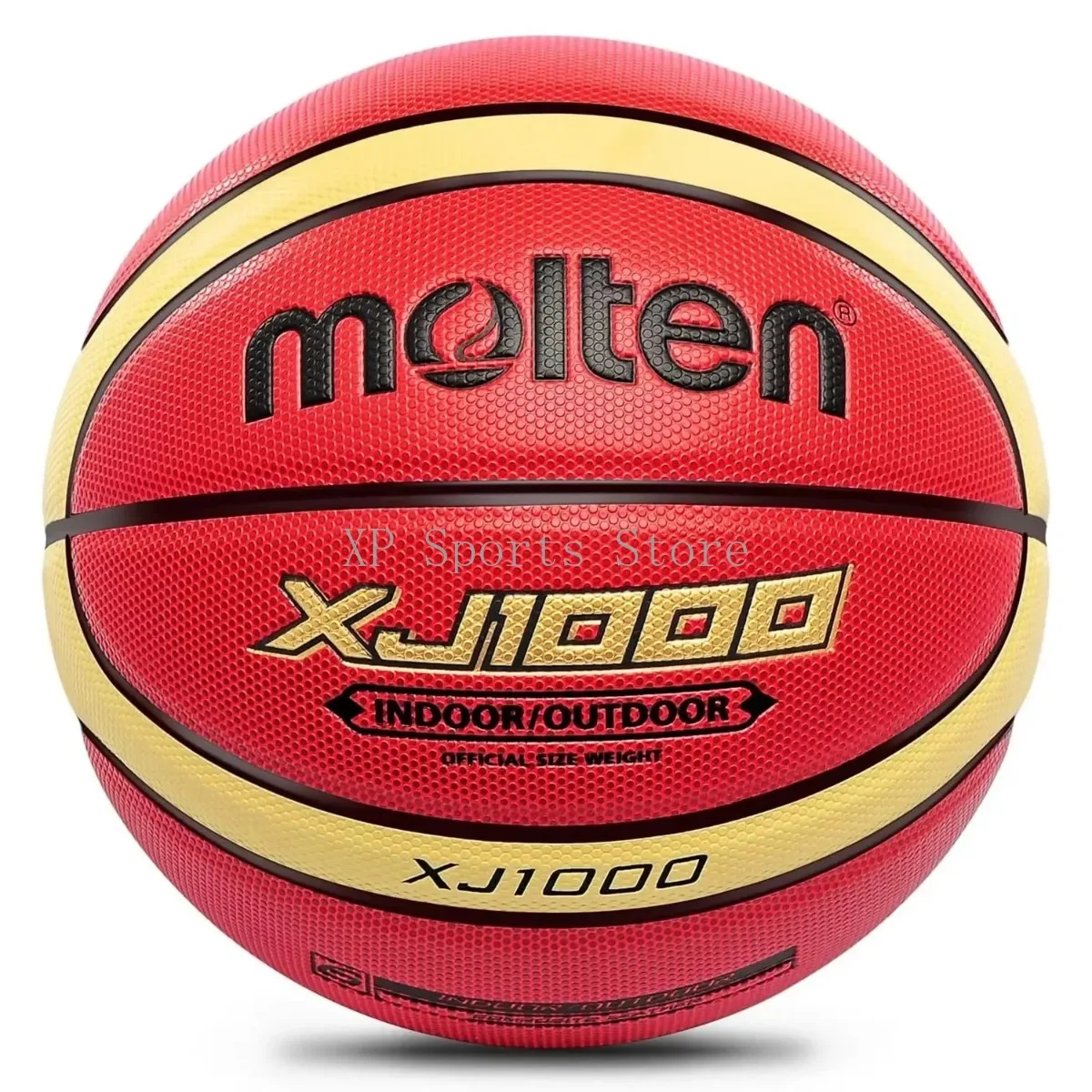 Molten XJ1000 Size 7 Basketball Wear Resistant PU Leather Indoor/Outdoor Training BALL view 4