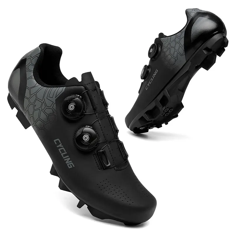 Cycling Sneaker Road Bike T25 Gray Mtb With Cleats Men Sports Speed Bike Shoes Women Mountain Racing Flat Road Cycling Footwear