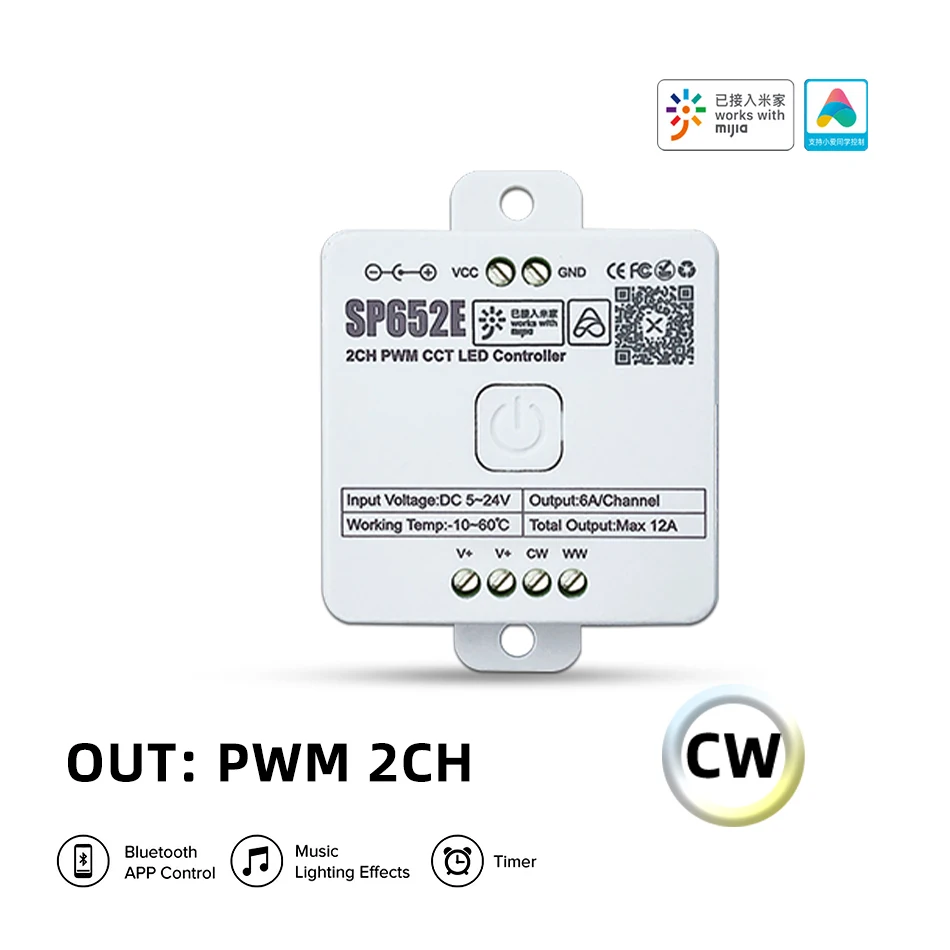 Ruban Led 40M, Rgb Bande Led Bluetooth Smart App Contrôle, 16 Millions