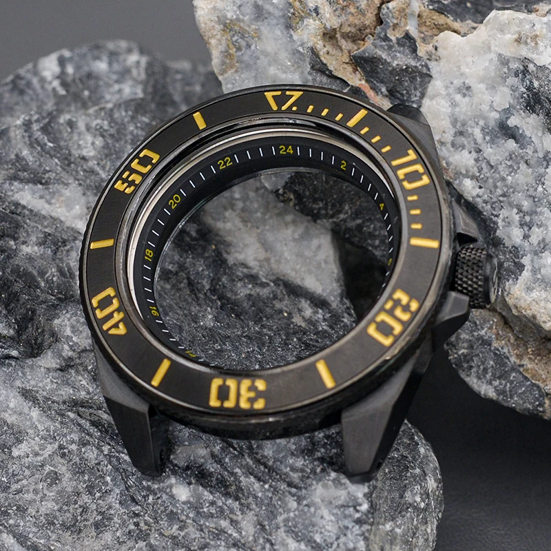 

Watch Case, Stainless Steel, Sapphire Glass, See-Through Back, NH35, NH36, 4R, Japan Automatic Movement, Components