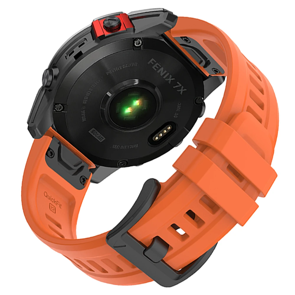 Premium Silicone QuickFit Strap for Garmin Watches - 22mm and 26mm Options Available