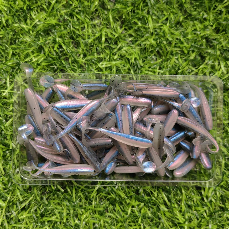 Esche Da Pesca Esche Artificiali Per Pesca - 72 Pezzi In Gomma