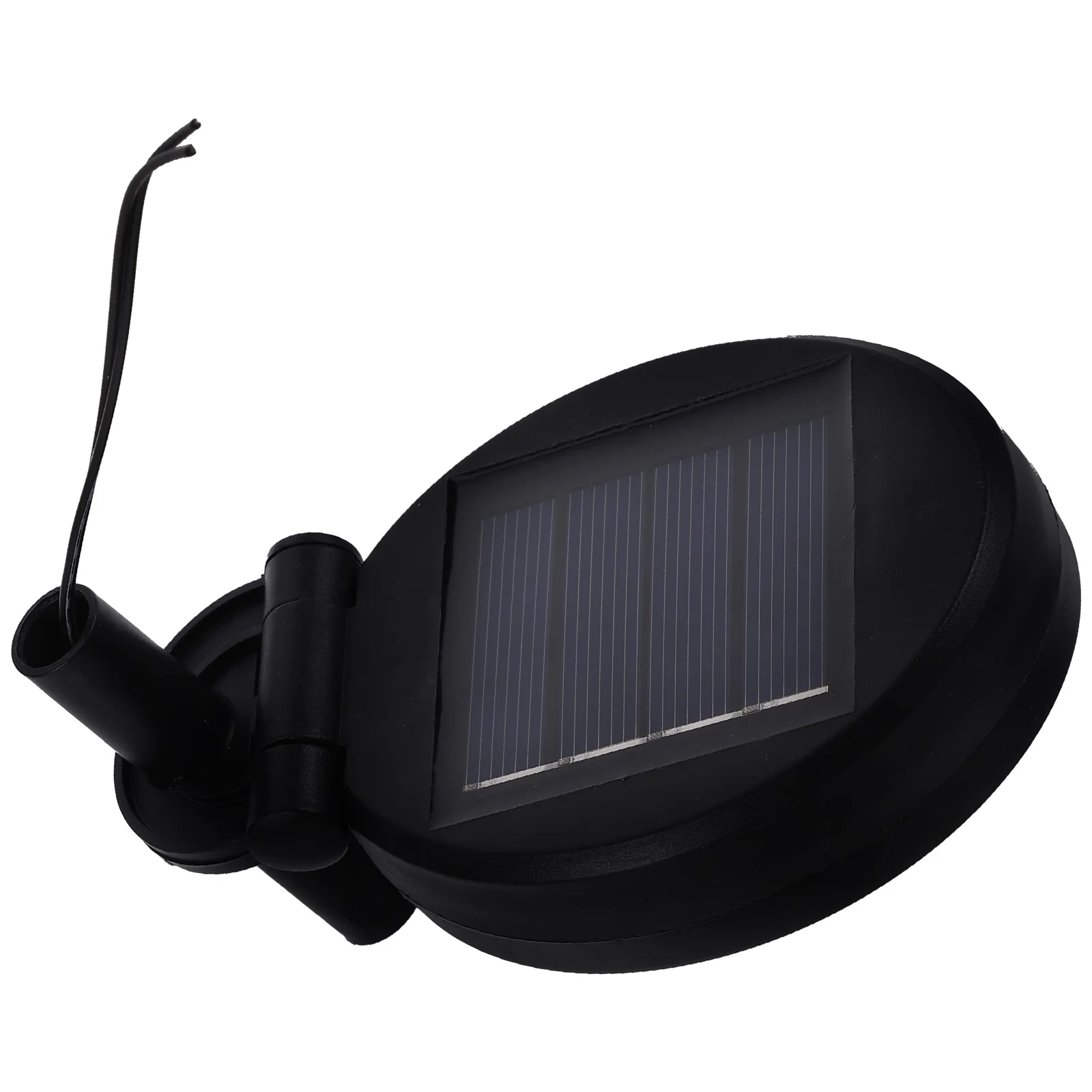 2 Pcs Solar Charge Controller Light Ground Lamp Box Chargers Panel Plug Outlet Abs Rotation