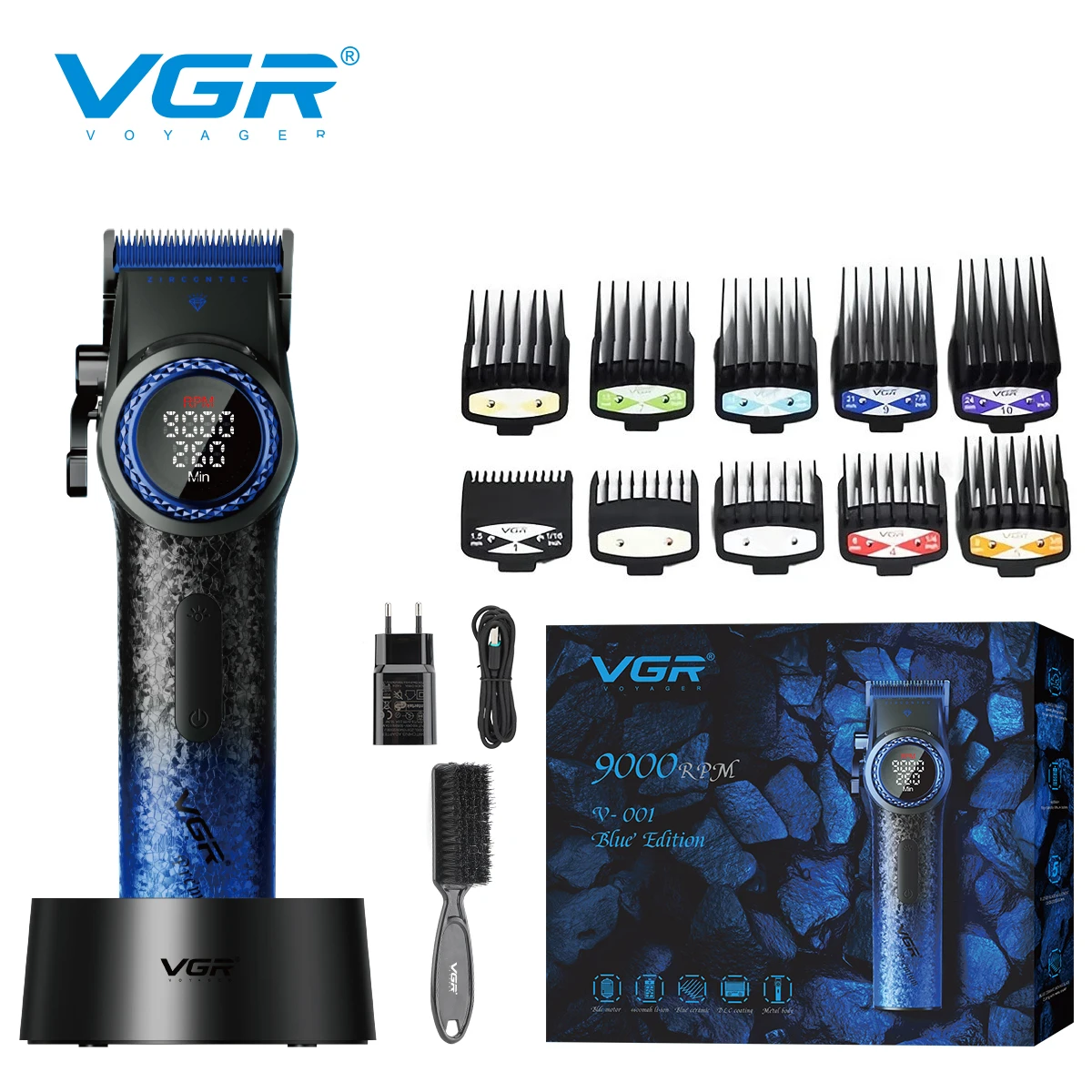 VGR مكينة حلاقه رجالي ماكينات قص الشعر الأكثر مبيع...