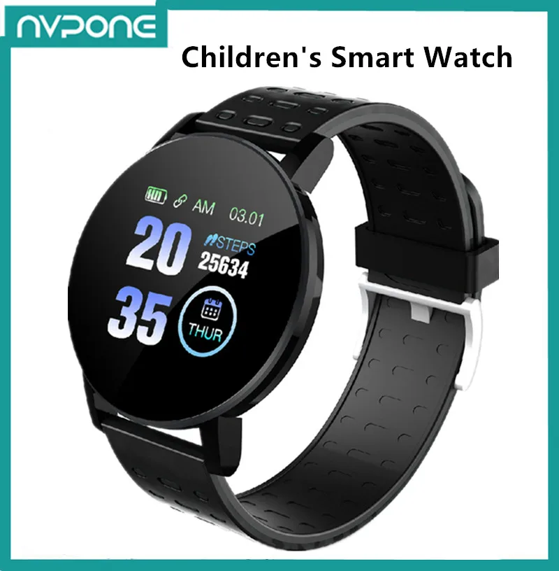 

Children's Smart Watch Led Digital Clock Waterproof Sports Smartwatch Kids Heart Rate Monitor Fitness Tracker Watch Boy and Girl