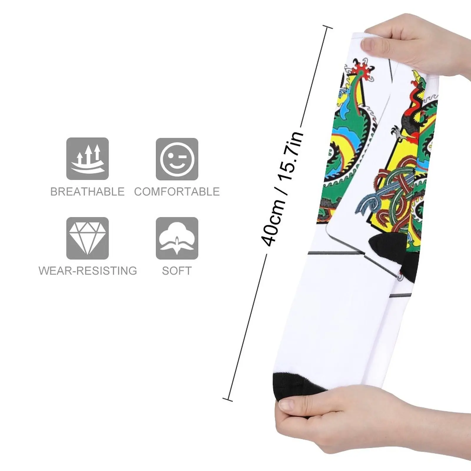 Tichu Game Socks Male sock Fun socks hiphop funny socks men