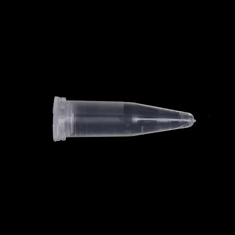 50PCS 1.5ml Lab Clear Test Tube Centrifuge Vial Snap Cap Micro Plastic Container for Laboratory Sample Specimen Lab Supplies plastic test tubes centrifuge tube