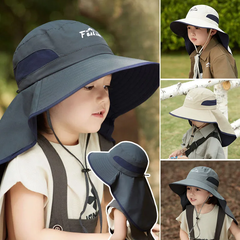 Korean Baby Baseball Hat - Kids Embroidered Cap with Sunshade Visor