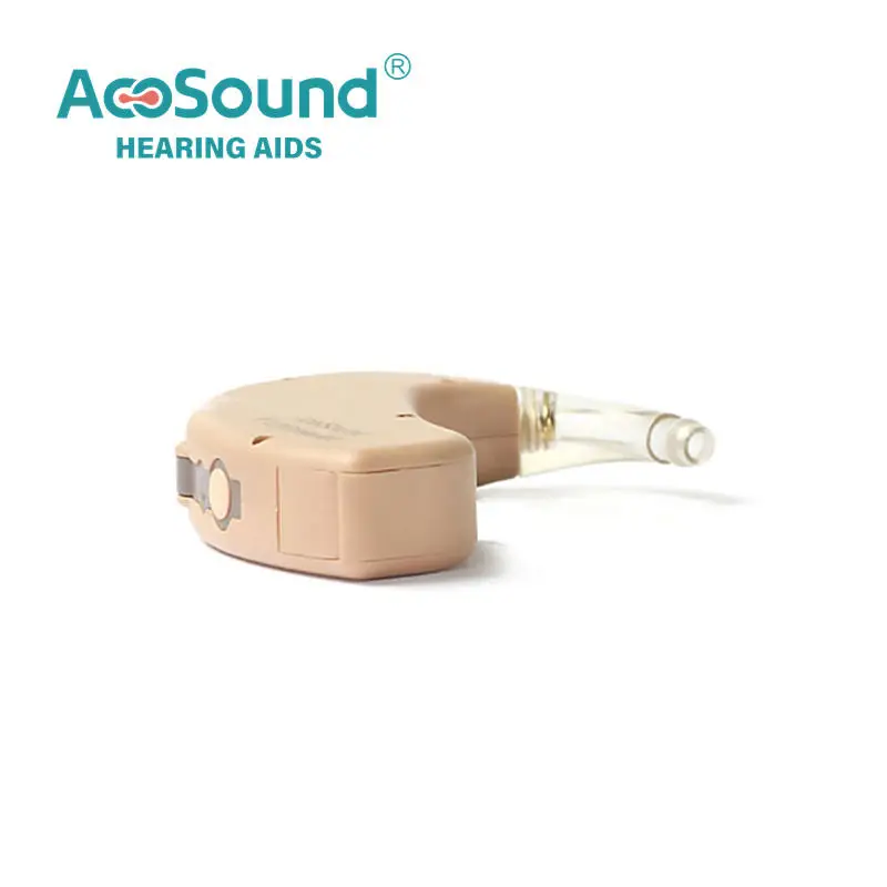 AcoSound Super Power BTE-H Digital Hearing Aids For Elderly Programmable Sound Amplifier For Severe And Profound Hearing Loss 4