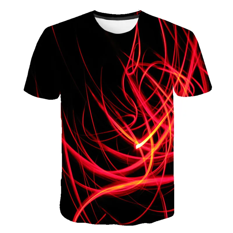 Футболка мужская с абстрактным принтом