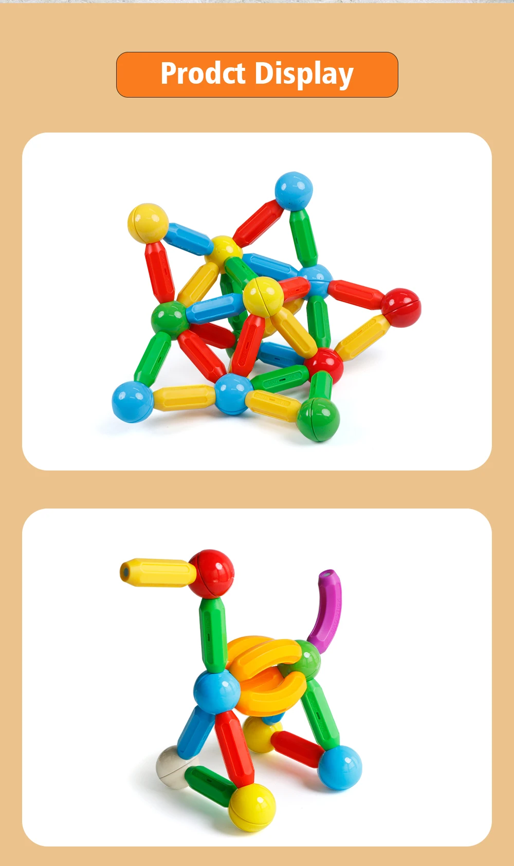 Kids Fun Magnetic Building Blocks Toys