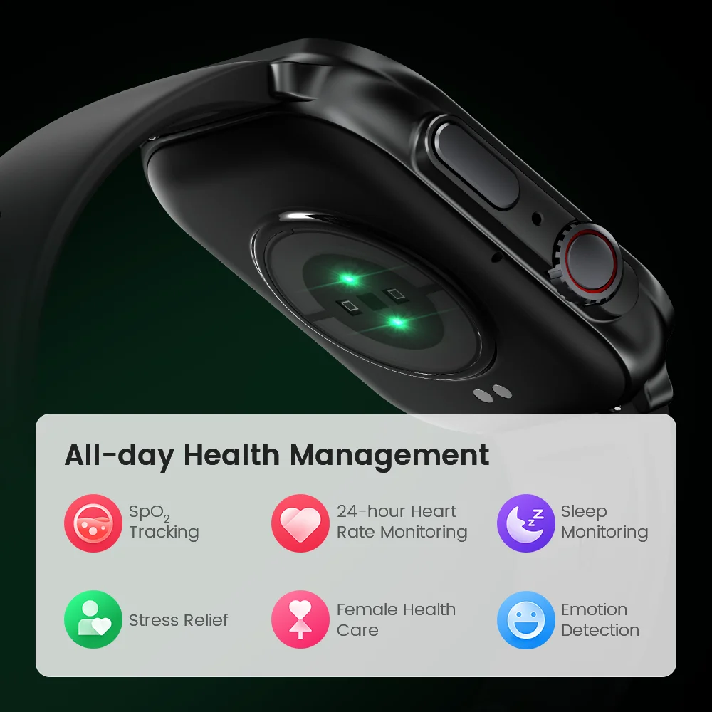 Filwans GTS Smartwatch 2.01" AMOLED Smart Watches for Men Women Sports Health Sleep Monitoring Smart Watch 2024 Blutooth Calling 4
