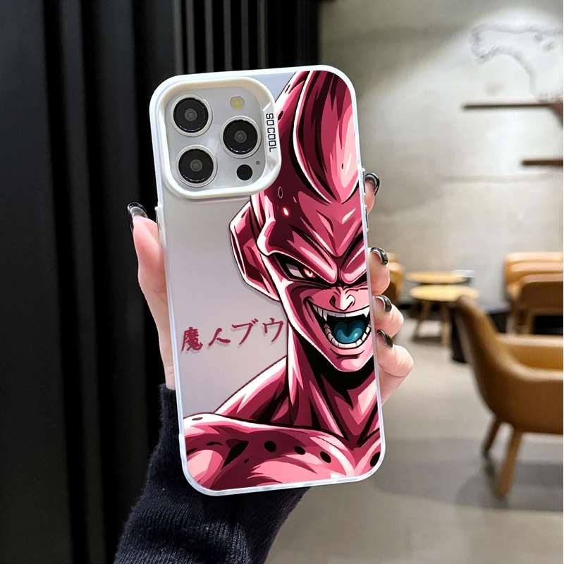 Dragon Warrior Themed Phone Case with Iconic Anime Characters
